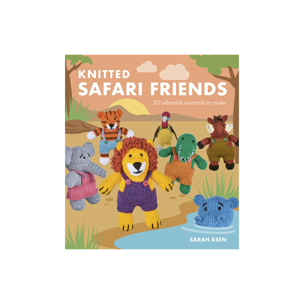 Produktbild för Knitted Safari Friends (häftad, eng)