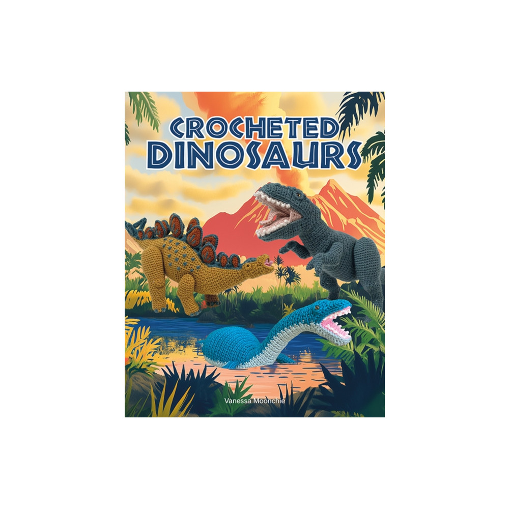 Produktbild för Crocheted Dinosaurs (häftad, eng)