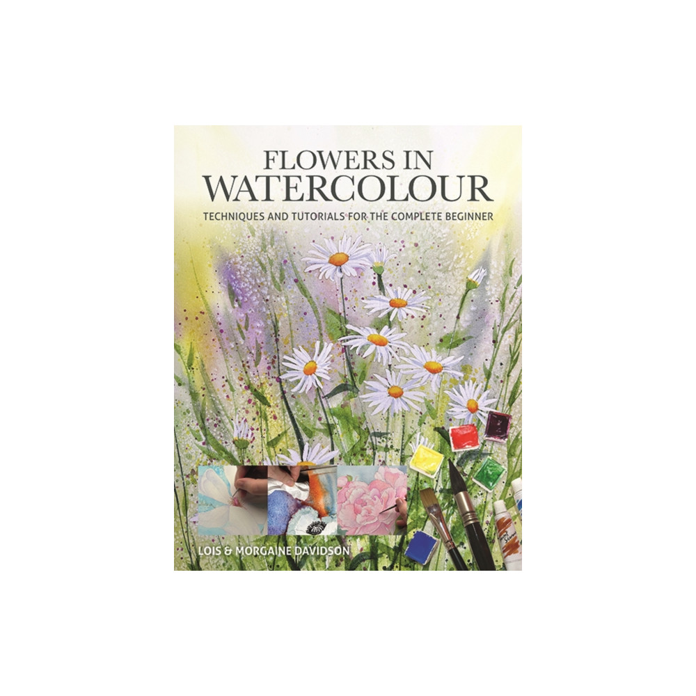Produktbild för Flowers in Watercolour (häftad, eng)