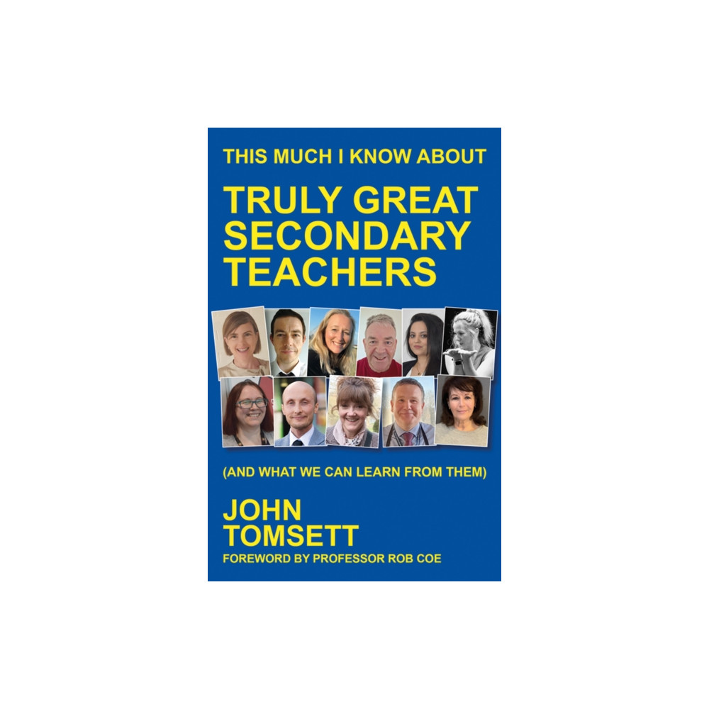 Produktbild för This Much I Know About Truly Great Secondary Teachers (häftad, eng)