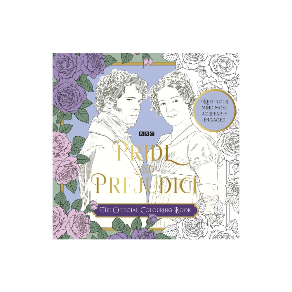 Produktbild för The BBC Pride & Prejudice Colouring Book (häftad, eng)