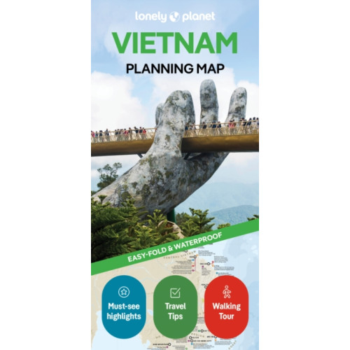 Lonely Planet Global Limited Lonely Planet Vietnam Planning Map