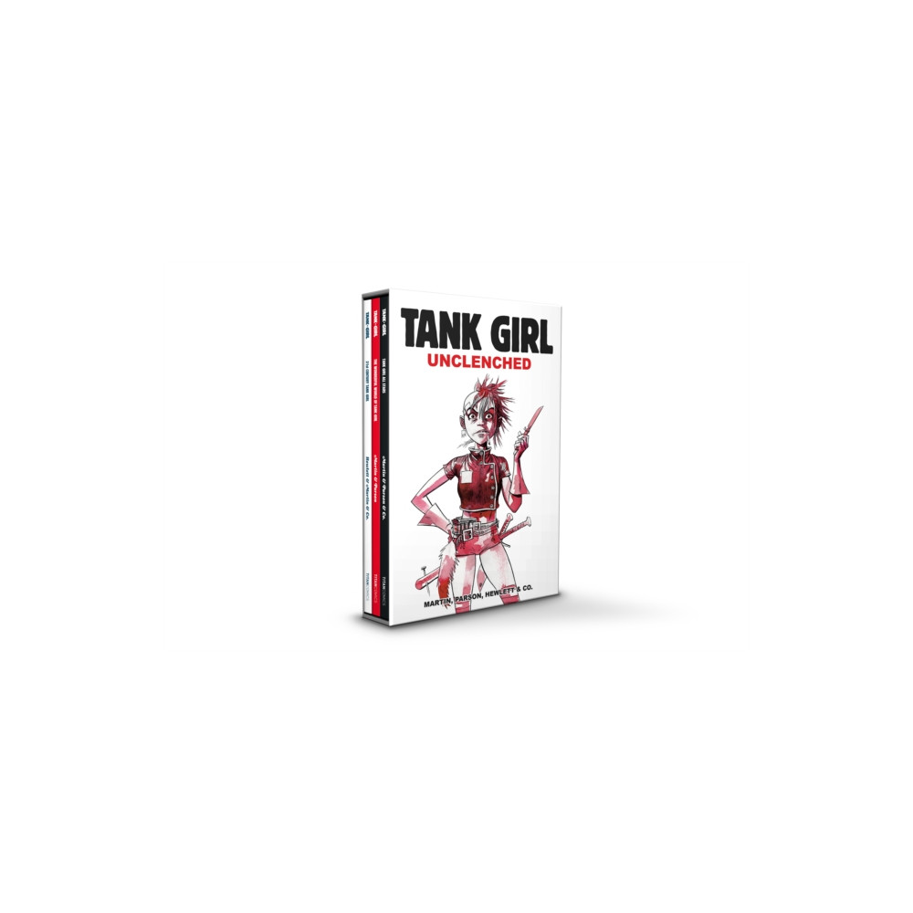 Produktbild för Tank Girl: Unclenched Slipcase Set (häftad, eng)