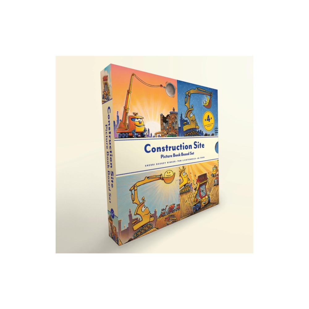 Produktbild för Construction Site Picture Book Boxed Set (inbunden, eng)