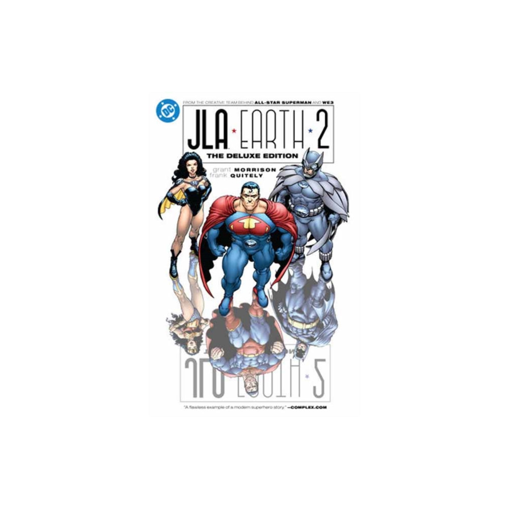 Produktbild för JLA Earth 2 Deluxe Edition (inbunden, eng)