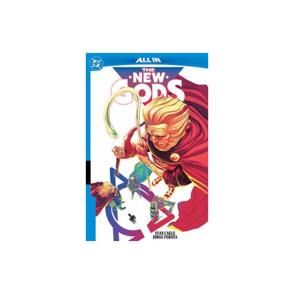 Produktbild för The New Gods Vol. 1: The Falling Sky (inbunden, eng)