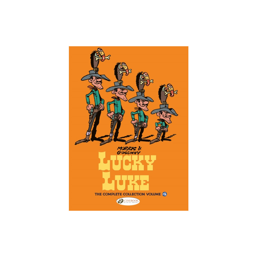Produktbild för Lucky Luke - The Complete Collection Vol.4 (inbunden, eng)