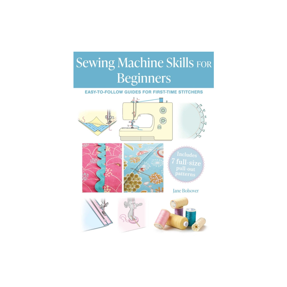 Produktbild för Sewing Machine Skills for Beginners (häftad, eng)