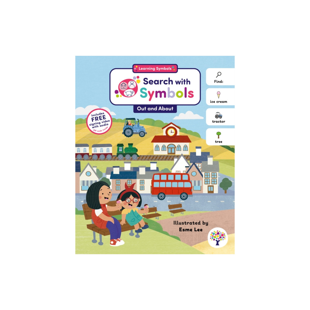 Produktbild för Out and About: Search with Symbols (bok, board book, eng)