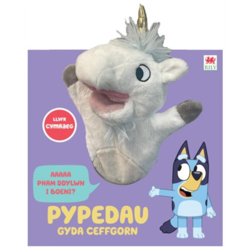 Rily Publications Ltd Cyfres Bluey: Pypedau gyda Ceffgorn (bok, board book, wel)