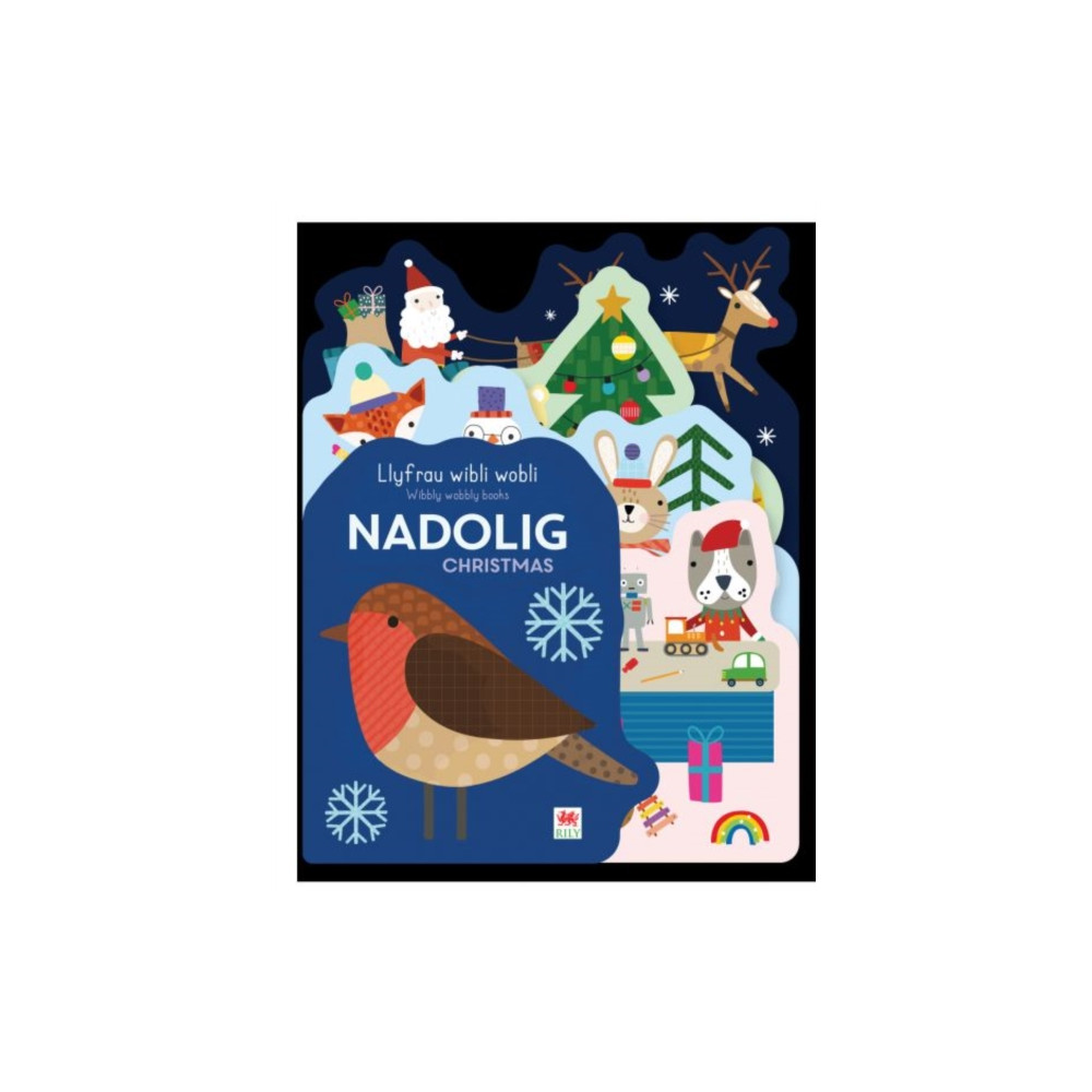 Produktbild för Llyfrau Wibli Wobli: NADOLIG (bok, board book, wel)