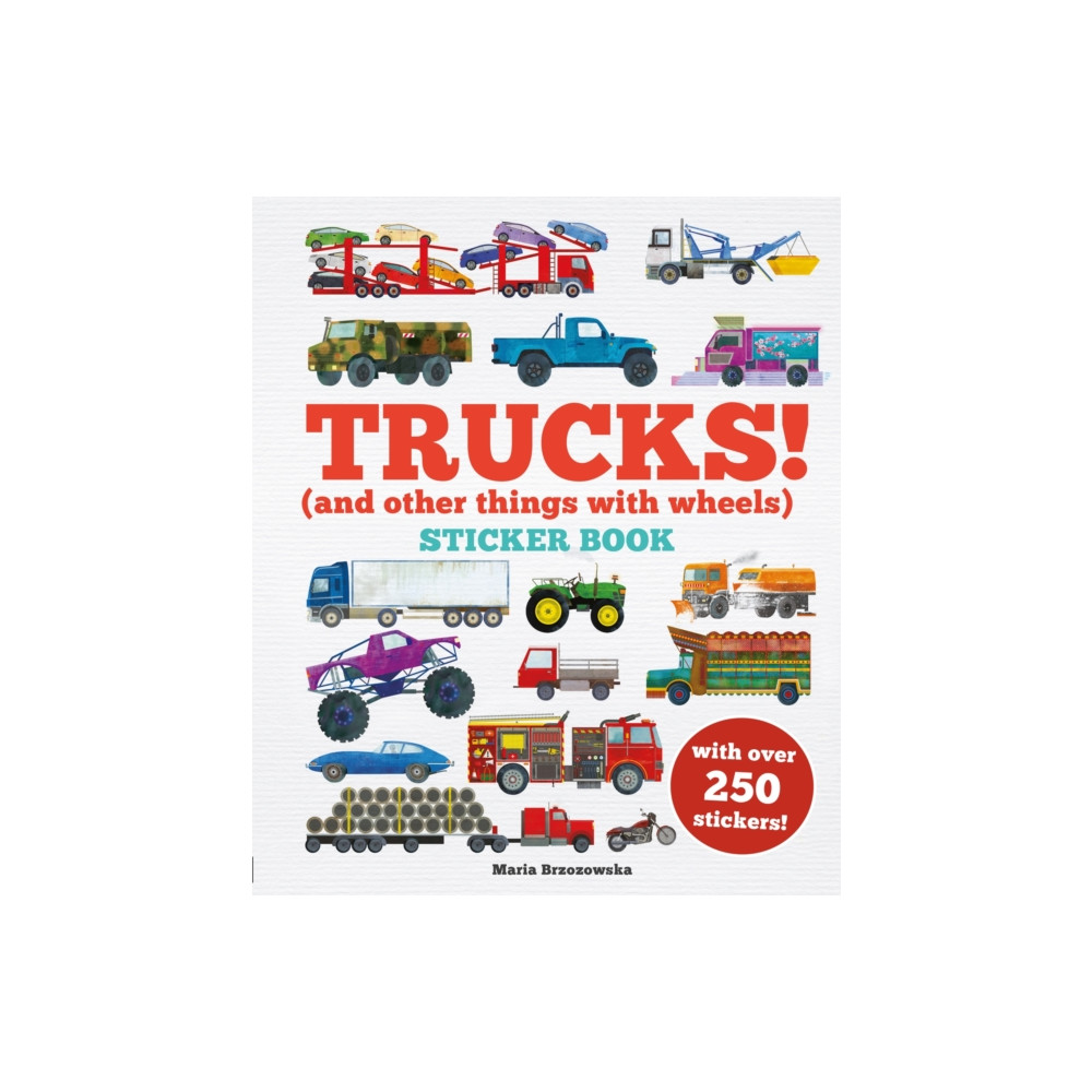 Produktbild för Trucks! Sticker Book (häftad, eng)