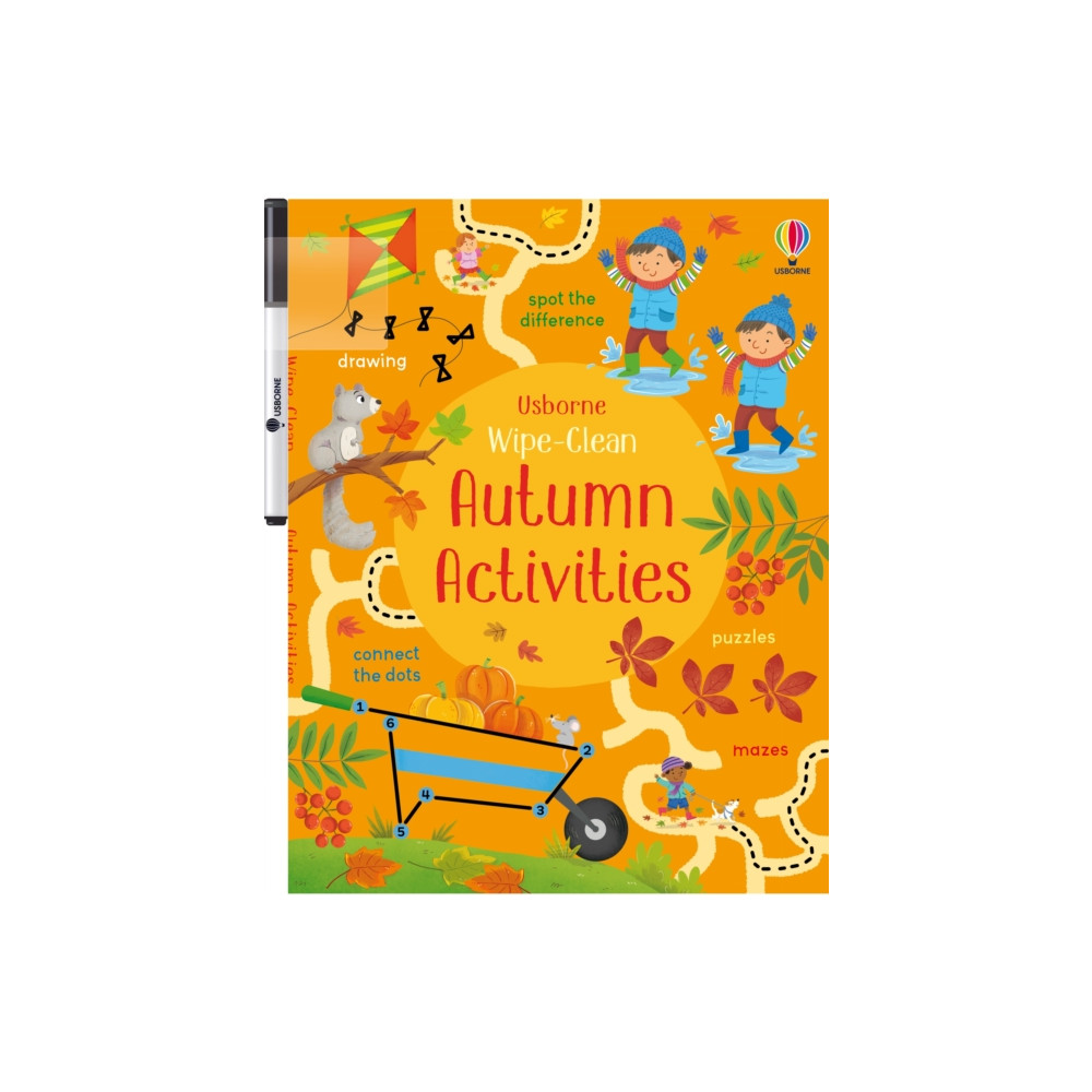 Produktbild för Wipe-Clean Autumn Activities (häftad, eng)