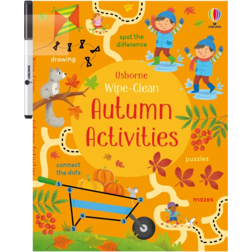 Usborne Publishing Ltd Wipe-Clean Autumn Activities (häftad, eng)