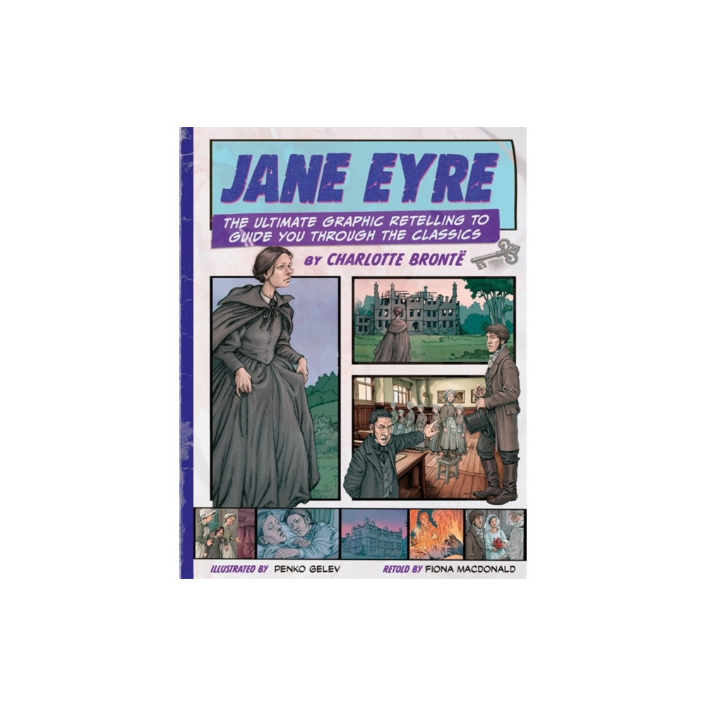Produktbild för Classic Comics: Jane Eyre (häftad, eng)