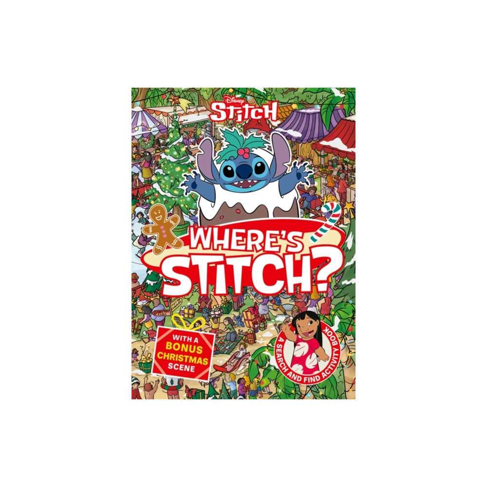 Produktbild för Where's Stitch? LIMITED CHRISTMAS EDITION (häftad, eng)