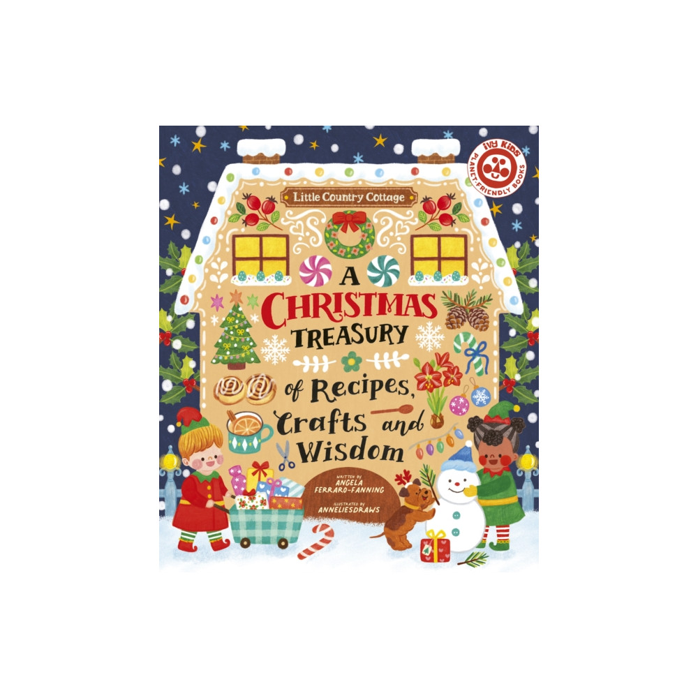 Produktbild för A Christmas Treasury of Recipes, Crafts, and Wisdom (häftad, eng)