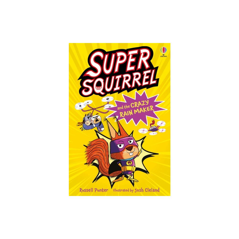 Produktbild för Supersquirrel and the Crazy Rain Maker (häftad, eng)