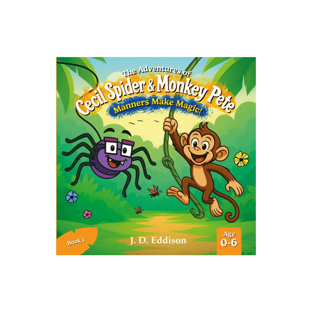 Produktbild för The Adventures of Cecil Spider & Monkey Pete (häftad, eng)