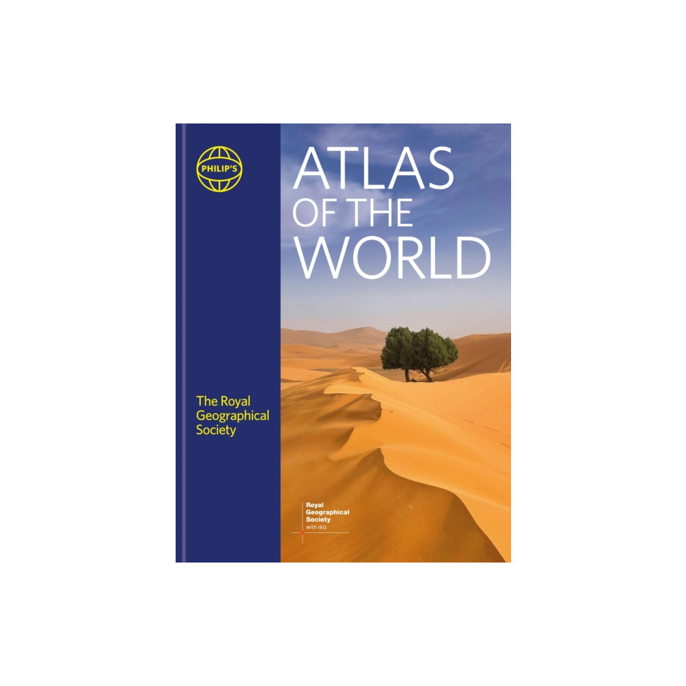 Produktbild för Philip's RGS Atlas of the World (inbunden, eng)