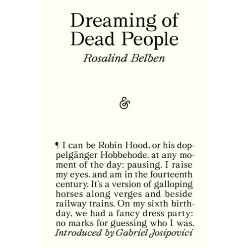And Other Stories Dreaming of Dead People (häftad, eng)