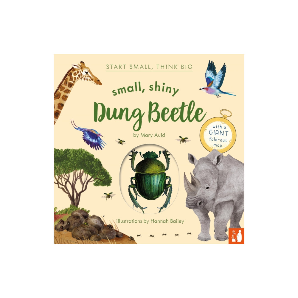Produktbild för Small, Shiny Dung Beetle (inbunden, eng)
