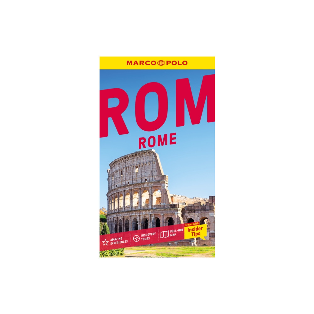 Produktbild för Rome Marco Polo Pocket Travel Guide - with pull out map (häftad, eng)