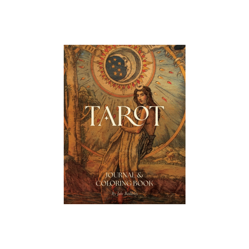 Produktbild för Tarot Journal & Coloring Book (häftad, eng)