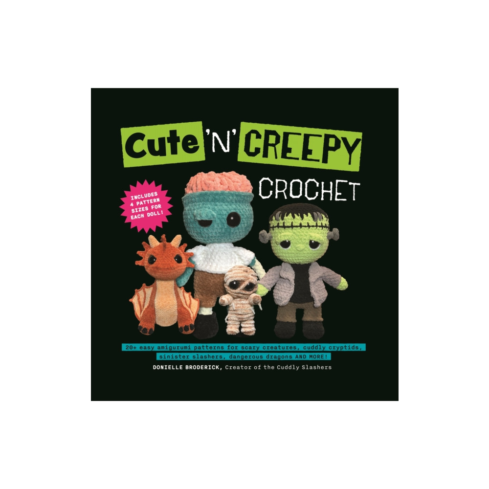 Produktbild för Cute 'N' Creepy Crochet (häftad, eng)