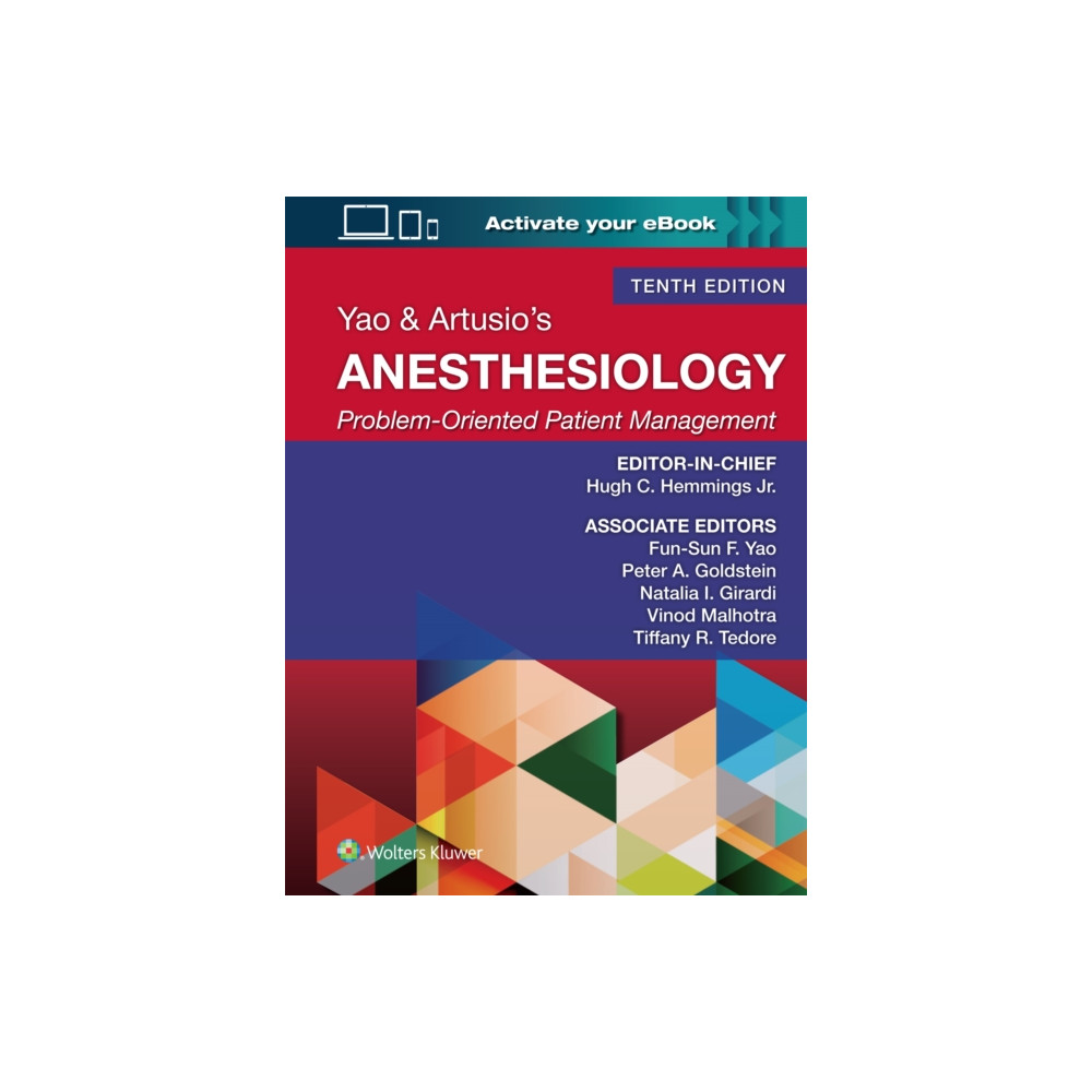 Produktbild för Yao & Artusio's Anesthesiology (inbunden, eng)