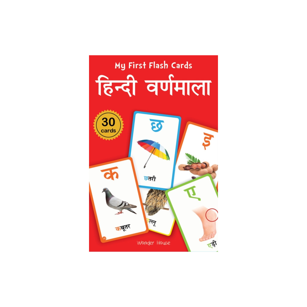 Produktbild för My First Flash Cards Hindi Varnamala (häftad, hin)