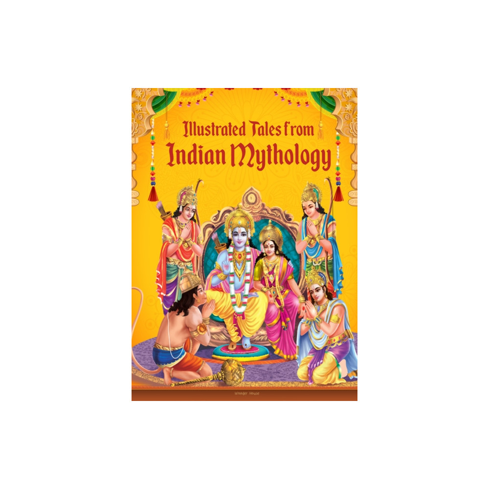 Produktbild för Illustrated Tales from Indian Mythology (inbunden, eng)