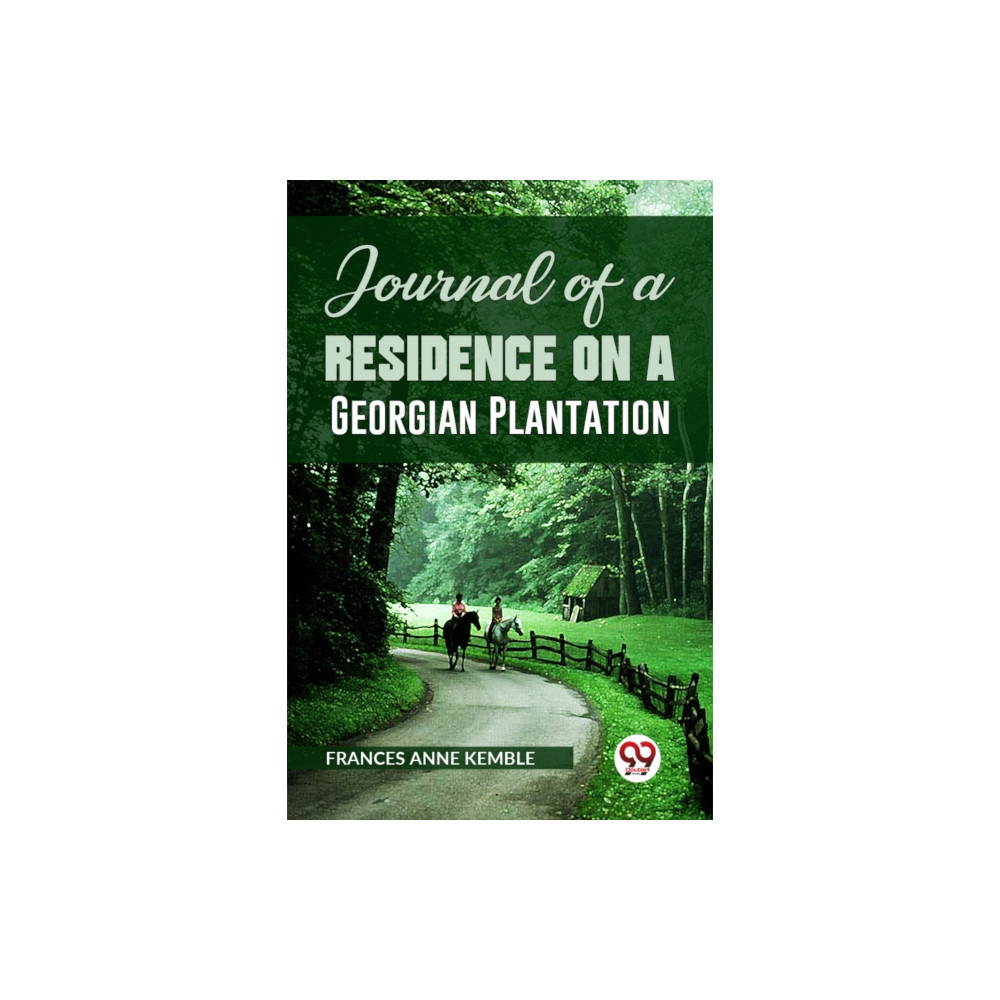 Produktbild för Journal of a Residence on a Georgian Plantation (häftad, eng)