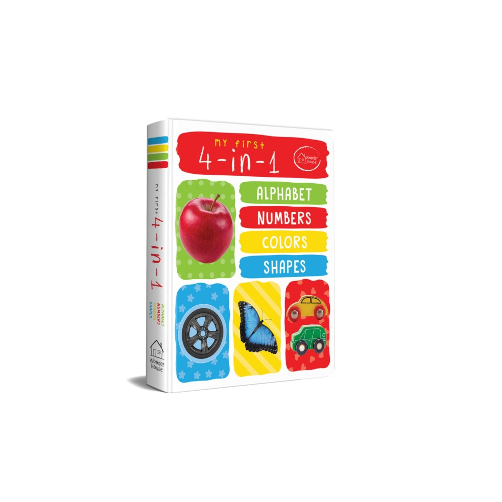 Produktbild för My First 4 In 1 Alphabet Numbers Colours Shapes (inbunden, eng)
