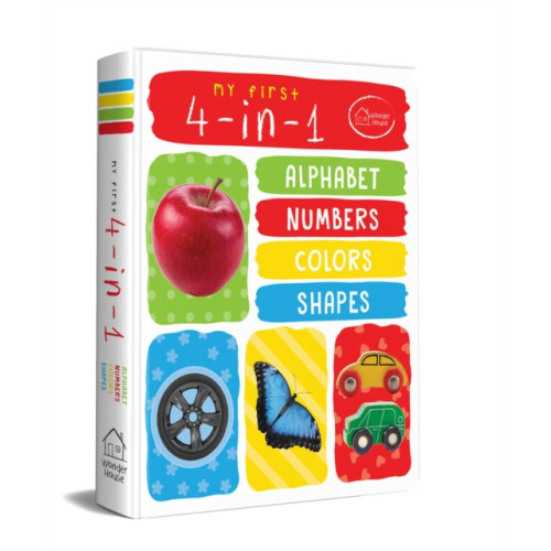 Prakash Books My First 4 In 1 Alphabet Numbers Colours Shapes (inbunden, eng)