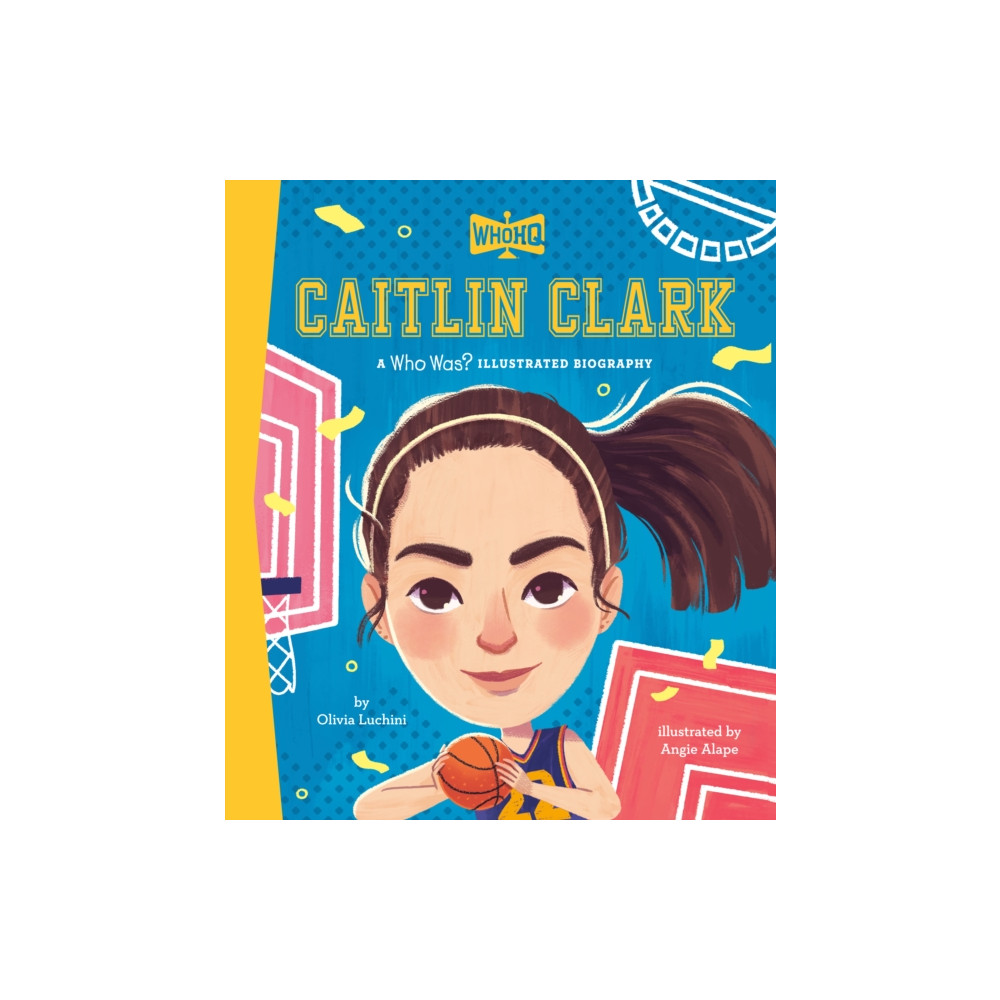 Produktbild för Caitlin Clark: A Who HQ Illustrated Biography (inbunden, eng)