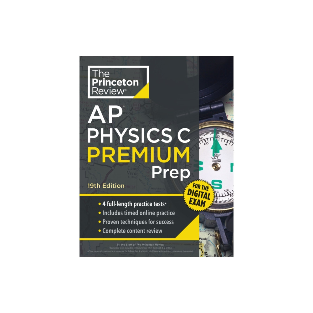 Produktbild för Princeton Review AP Physics C Premium Prep, 19th Edition (häftad, eng)