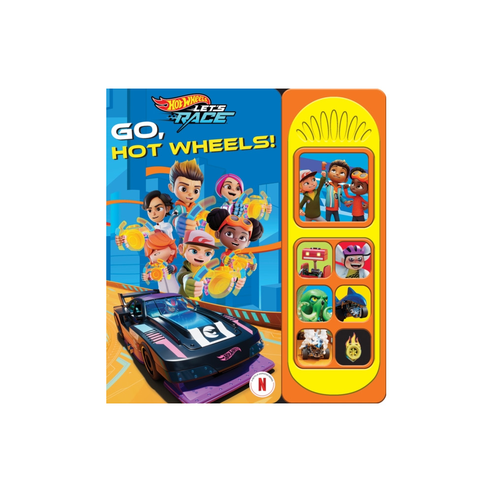 Produktbild för Hot Wheels Let's Race: Go, Hot Wheels! Sound Book (bok, board book, eng)