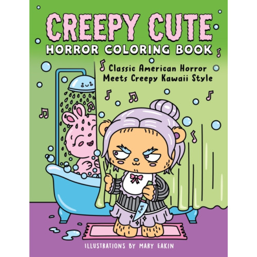 Callisto Media Inc. Creepy Cute Horror Coloring Book (häftad, eng)