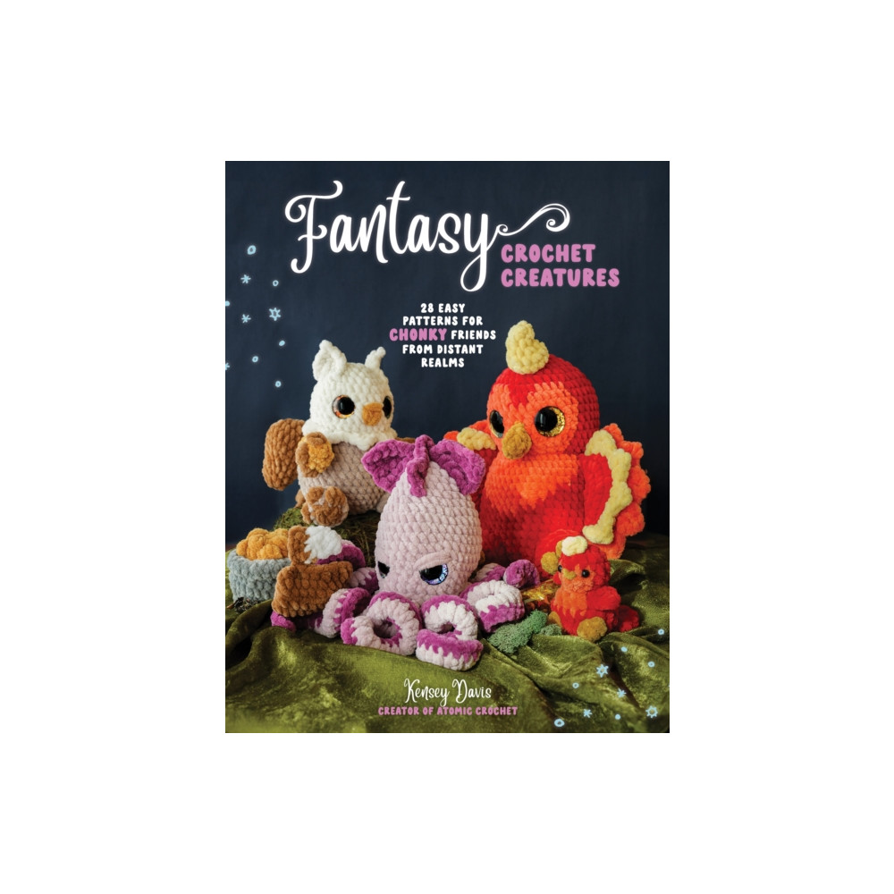 Produktbild för Fantasy Crochet Creatures (häftad, eng)