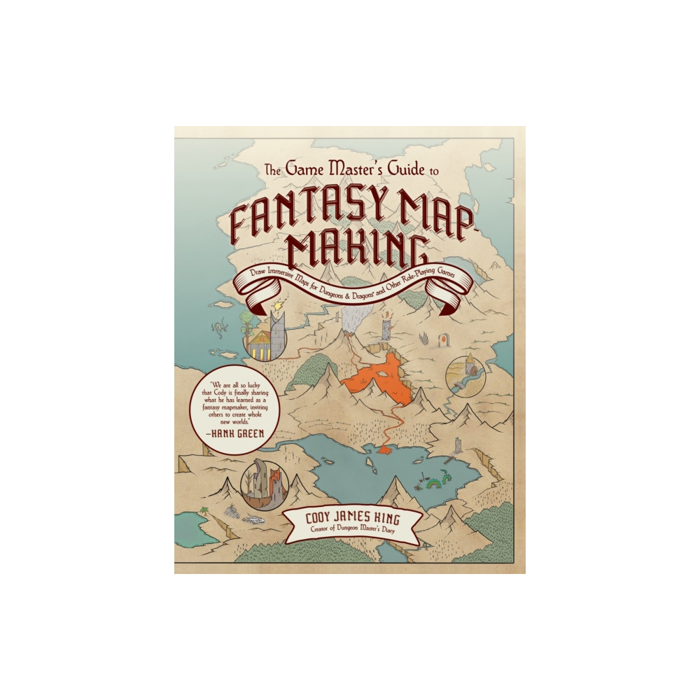 Produktbild för The Game Master's Guide to Fantasy Mapmaking (inbunden, eng)