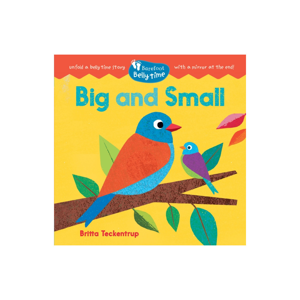 Produktbild för Barefoot Belly Time: Big and Small (bok, board book, eng)
