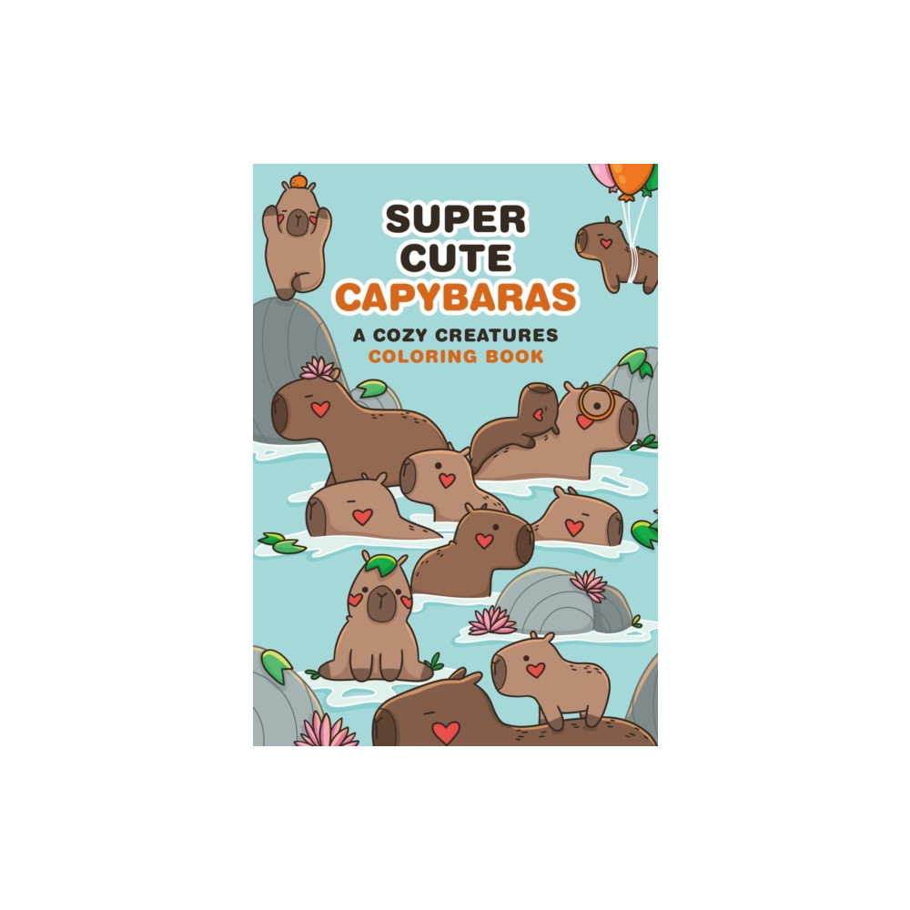 Produktbild för Super-Cute Capybaras (häftad, eng)