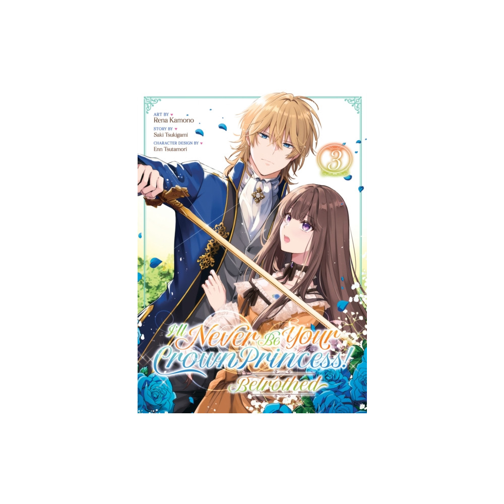 Produktbild för I'll Never Be Your Crown Princess! - Betrothed (Manga) Vol. 3 (häftad, eng)