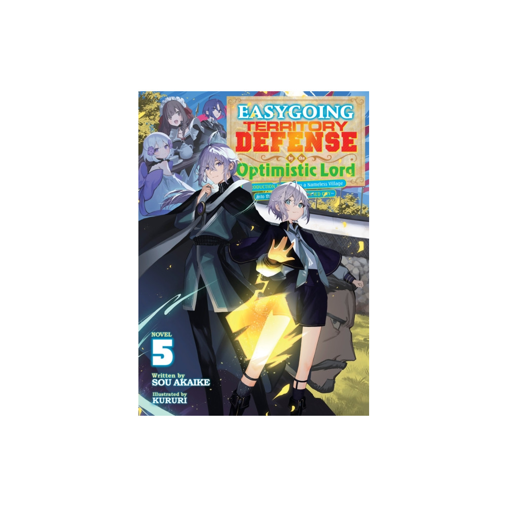 Produktbild för Easygoing Territory Defense by the Optimistic Lord: Production Magic Turns a Nameless Village into the Strongest Fortified City (Light Novel) Vol. 5 (häftad, eng)