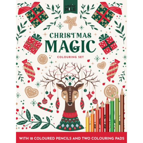 Five Mile Christmas Magic Adult Colouring Set (inbunden, eng)