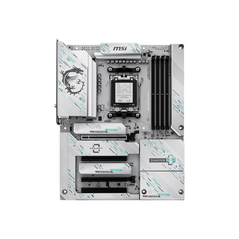Produktbild för MSI B850 GAMING PLUS WIFI PZ - moderkort - ATX - Socket AM5 - AMD B850
