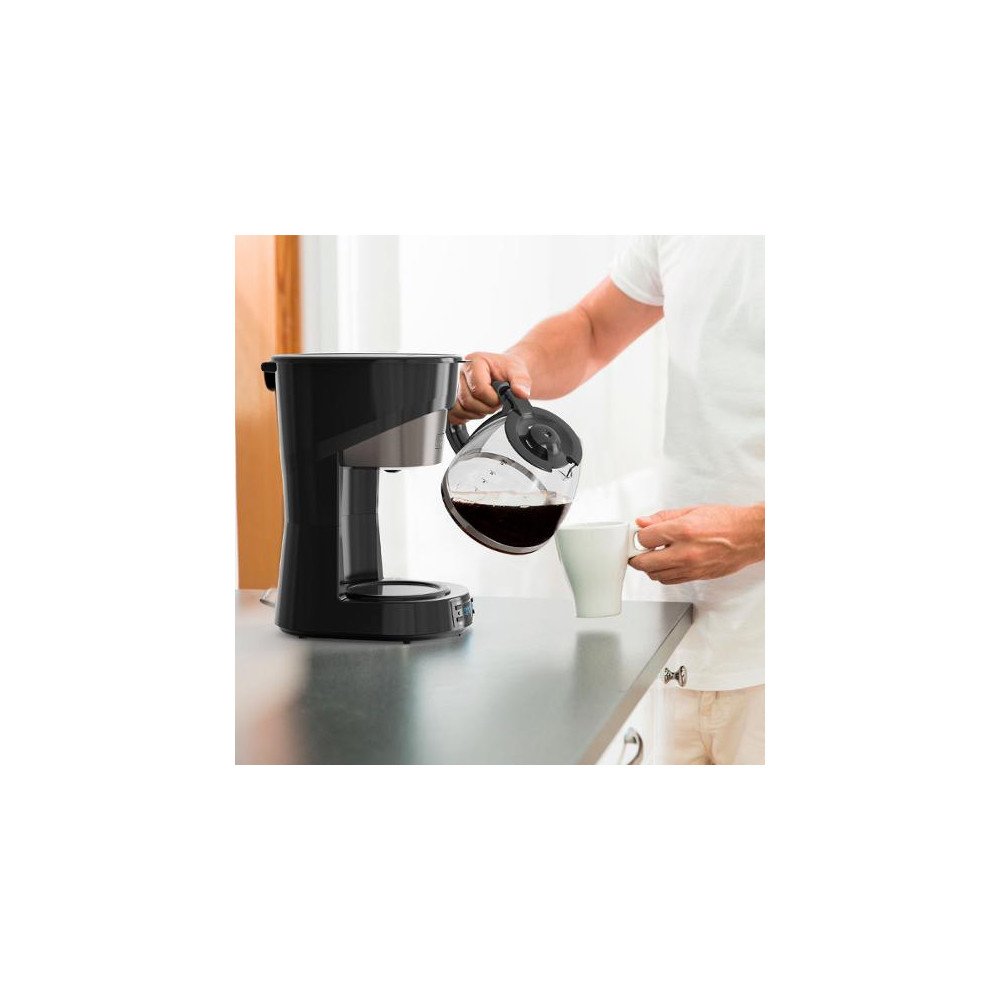 Produktbild för Kaffebryggare BLACK&DECKER LCD 12 koppar