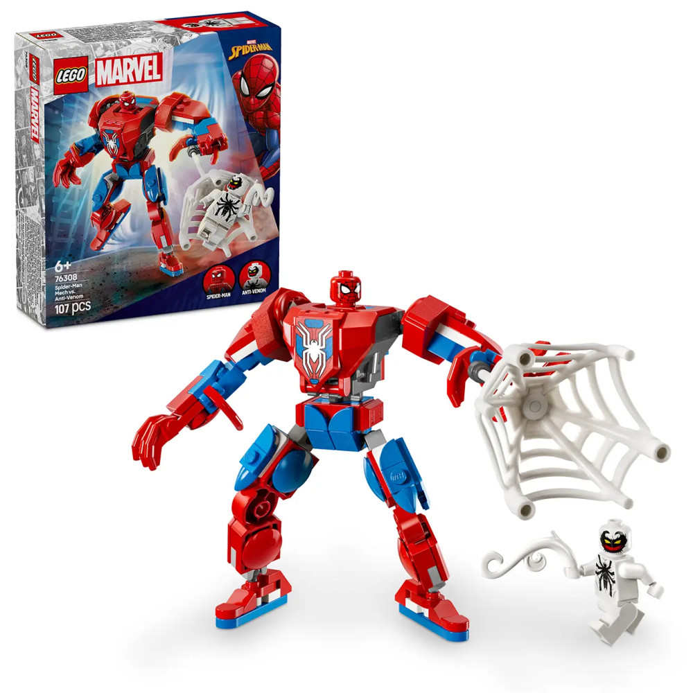 Produktbild för LEGO® Marvel 76308 Spider-Man Mech vs. Anti-Venom