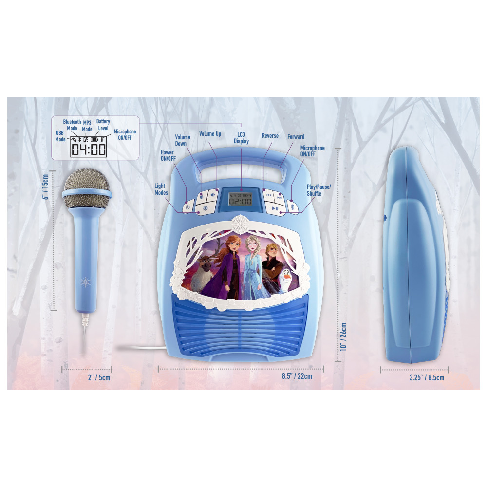 Produktbild för Frost Bluetooth Sing Along Boombox